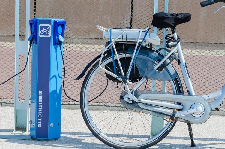 Charging E Bike