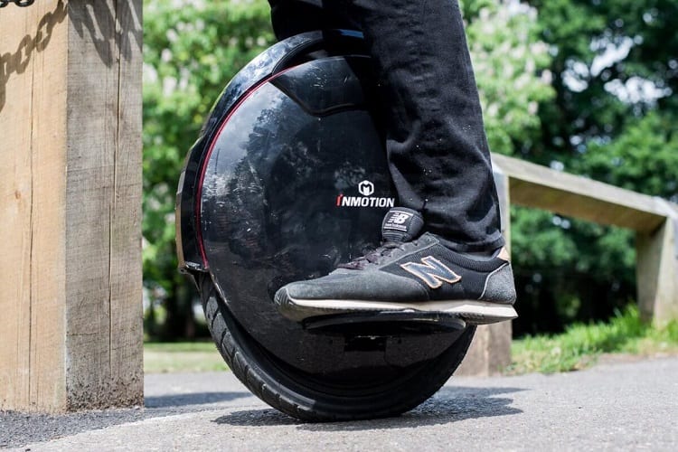 Electric Unicycle Riding