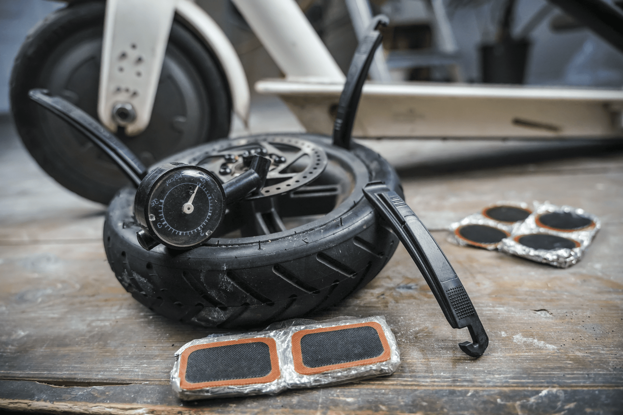 electric scooter tire repair